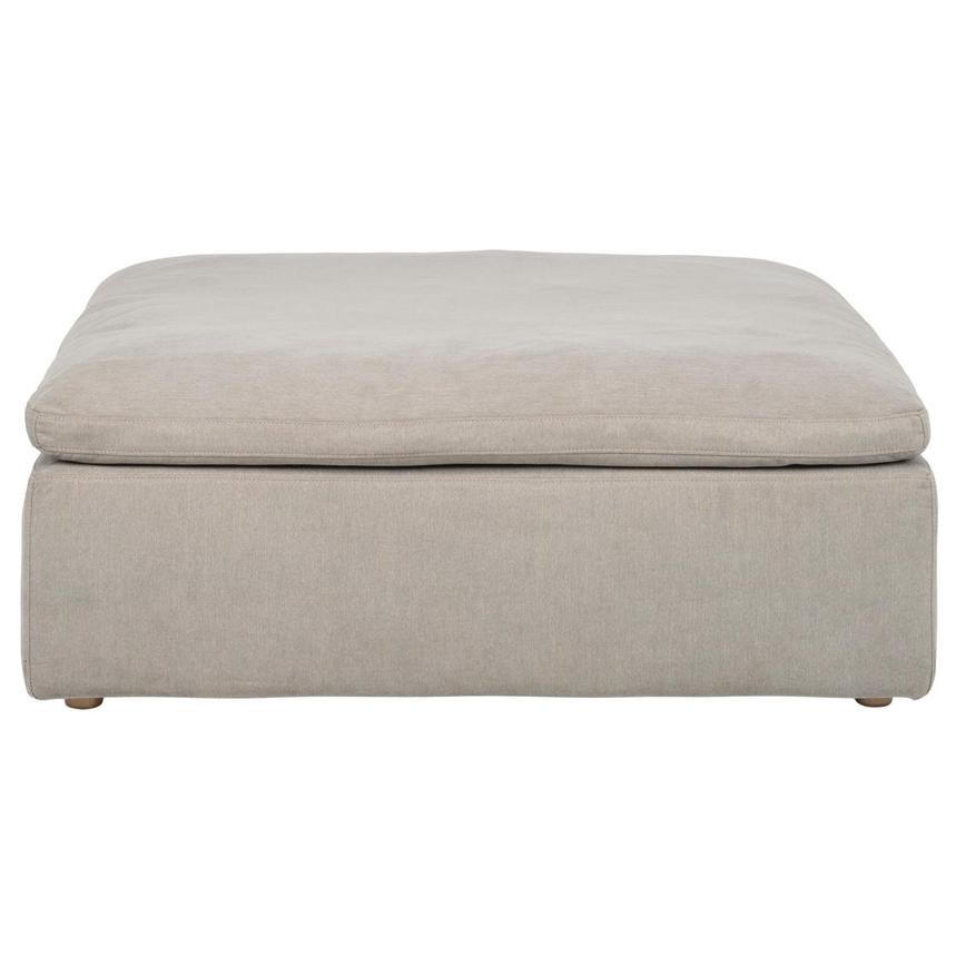 Nube Gray Ottoman  main image, 1 of 6 images.