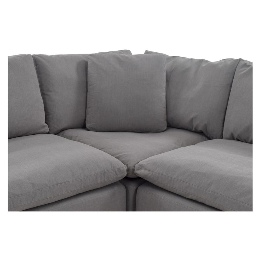 Nube II Gray Sectional Sofa  alternate image, 5 of 10 images.