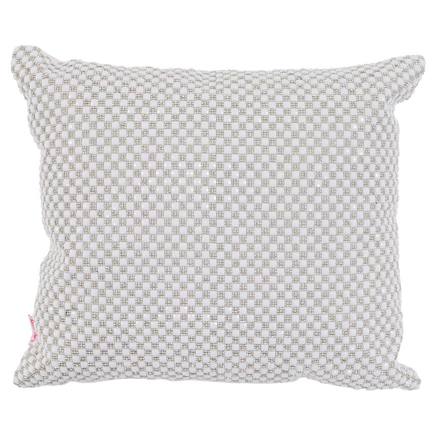 Dolce White Accent Pillow  main image, 1 of 2 images.