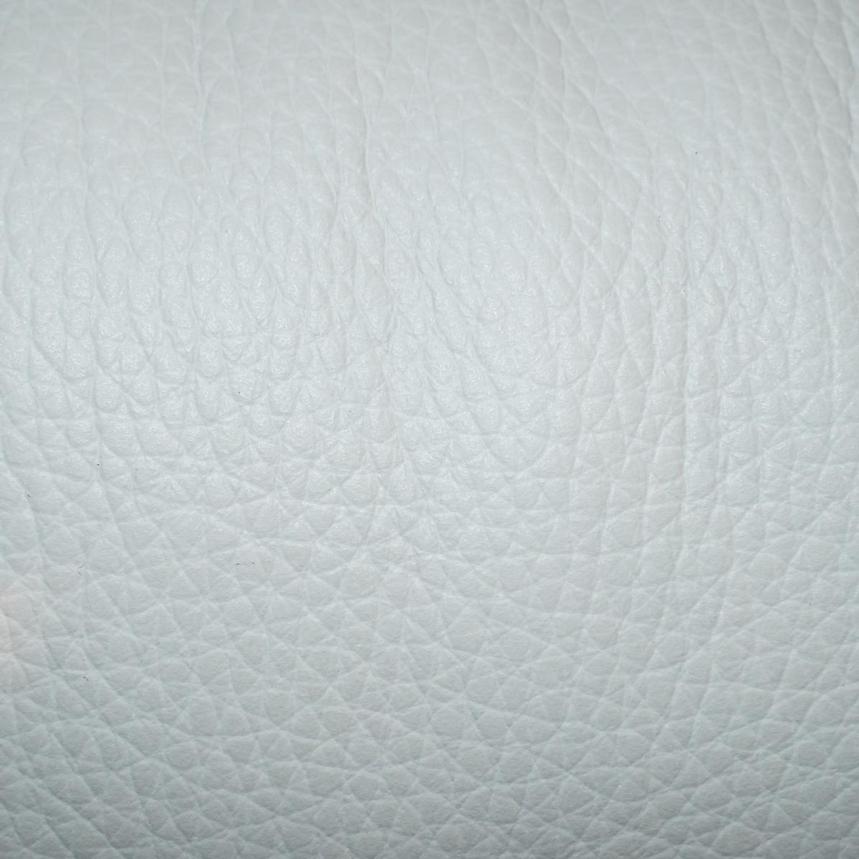 Enzo Pure White Leather Accent Chair  alternate image, 11 of 11 images.