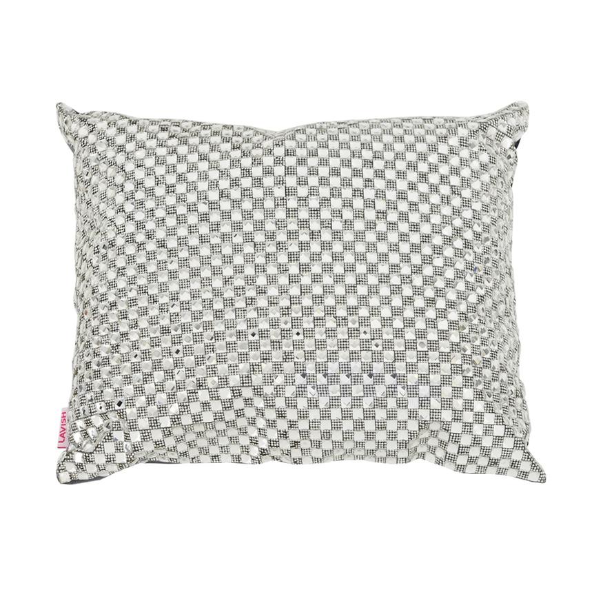 Dolce Silver Accent Pillow  main image, 1 of 3 images.