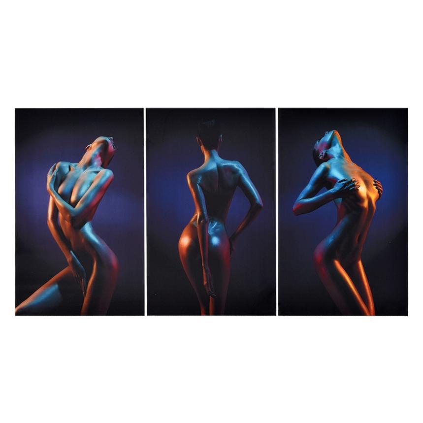 Trois Set of 3 Acrylic Wall Art  main image, 1 of 4 images.