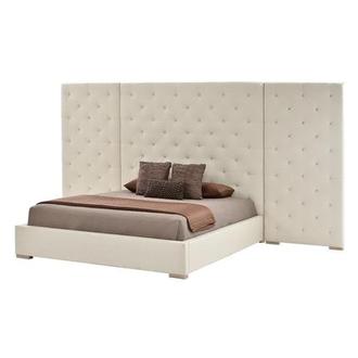 Modern Universe King Platform Bed w/Side Panels