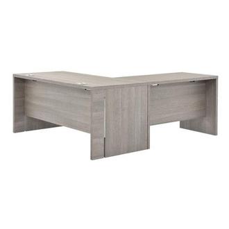 Tivo Gray Medium L-Shaped Desk