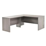 Tivo Gray Medium L-Shaped Desk  alternate image, 4 of 6 images.