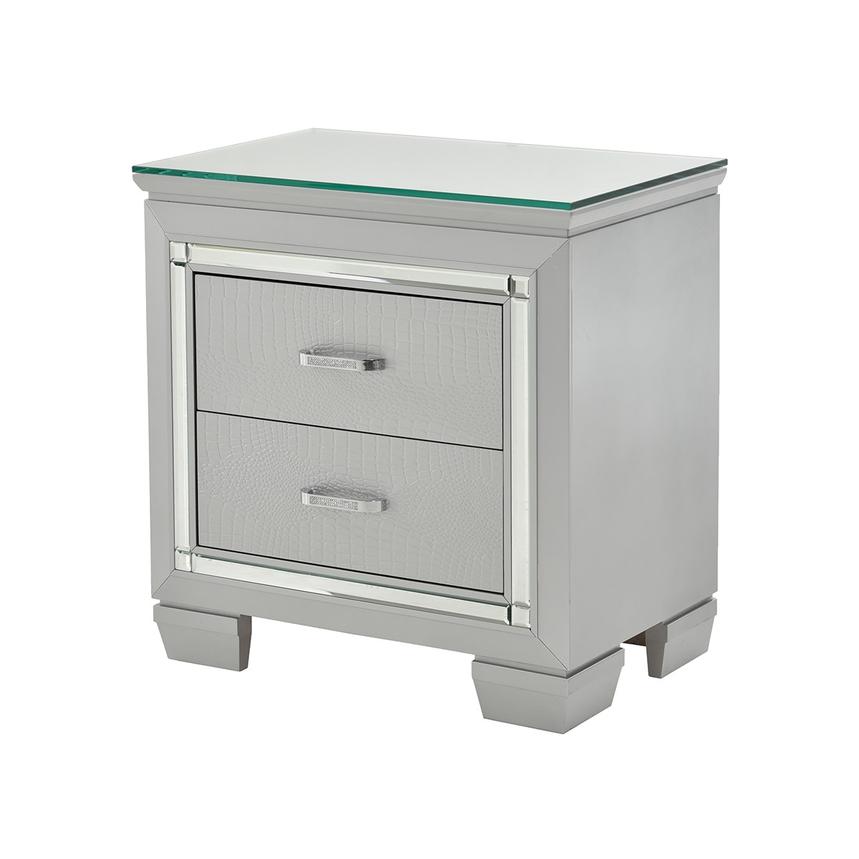 Grandis Protective Nightstand Glass Top El Dorado Furniture