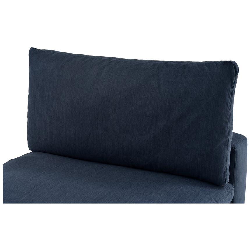 Nube Blue Armless Chair  alternate image, 3 of 7 images.