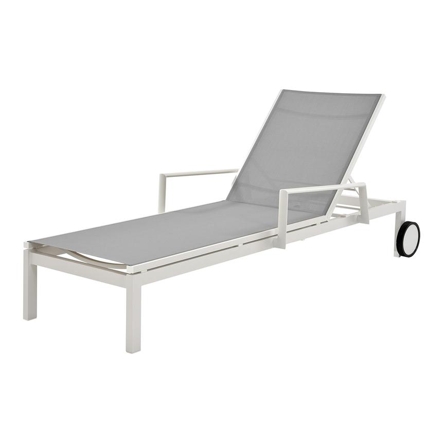 Mykonos Gray Chaise Lounge  main image, 1 of 8 images.