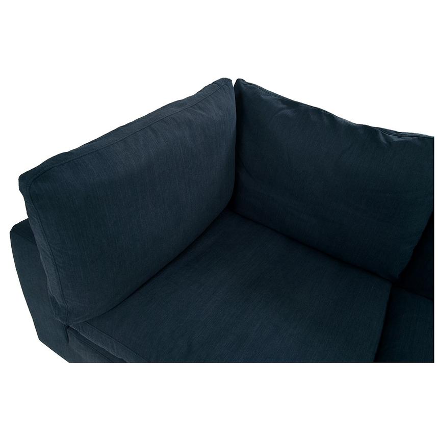 Nube Blue Corner Sofa with 5PCS/3 Armless Chairs  alternate image, 6 of 10 images.
