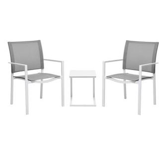 Outdoor Furniture Living El Dorado Mykonos Gray 3 Piece Patio Set