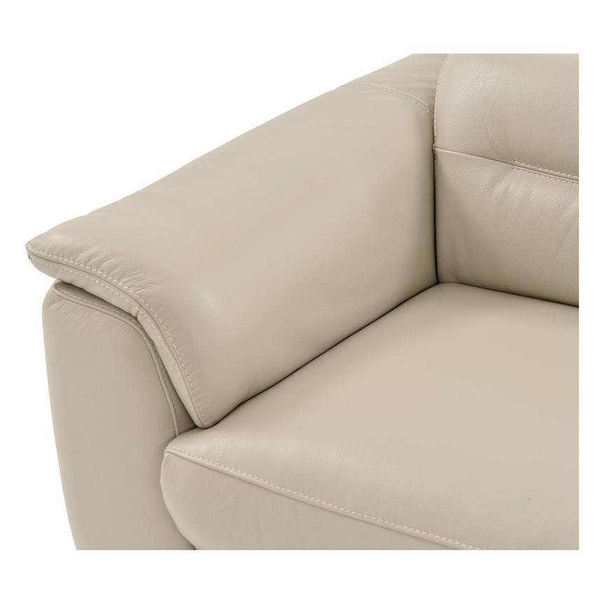 Anabel Cream Leather Power Reclining Sofa  alternate image, 6 of 13 images.