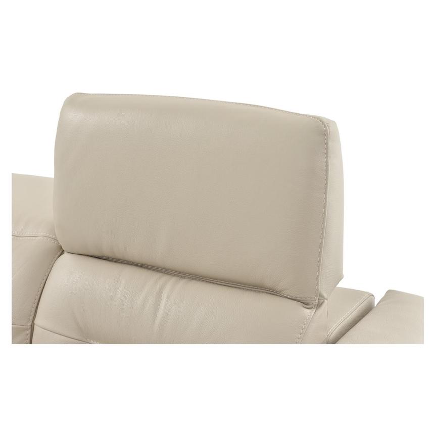Anabel Cream Leather Power Reclining Sectional with 5PCS/3PWR  alternate image, 10 of 15 images.