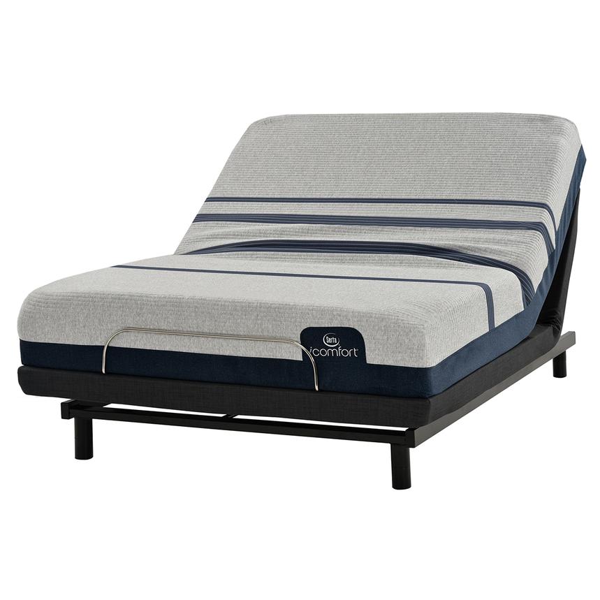 iComfort Blue 300 King Mattress w/Essentials III Powered Base by Serta ...