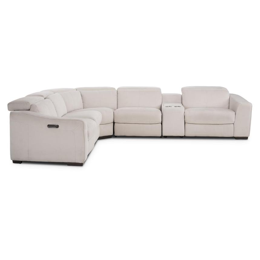 Jameson Cream Power Reclining Sectional with 6PCS/3PWR  alternate image, 3 of 10 images.