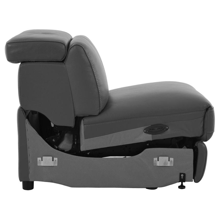 Charlie Gray Armless Power Recliner  alternate image, 5 of 5 images.