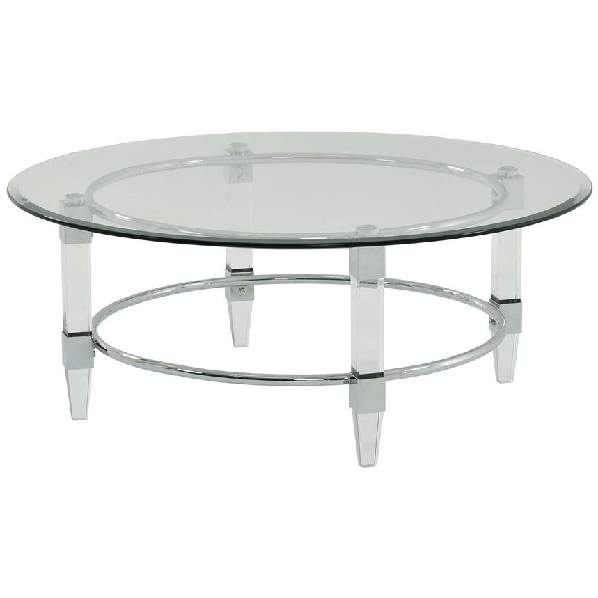 Caroline Silver Round Coffee Table  main image, 1 of 6 images.