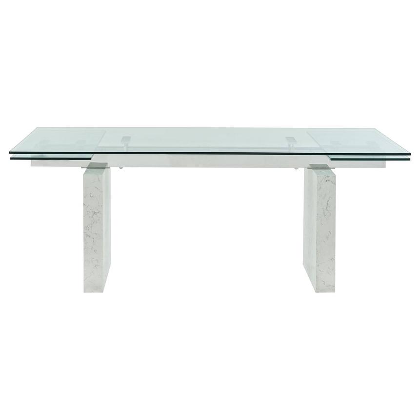 Extendable quartz deals dining table