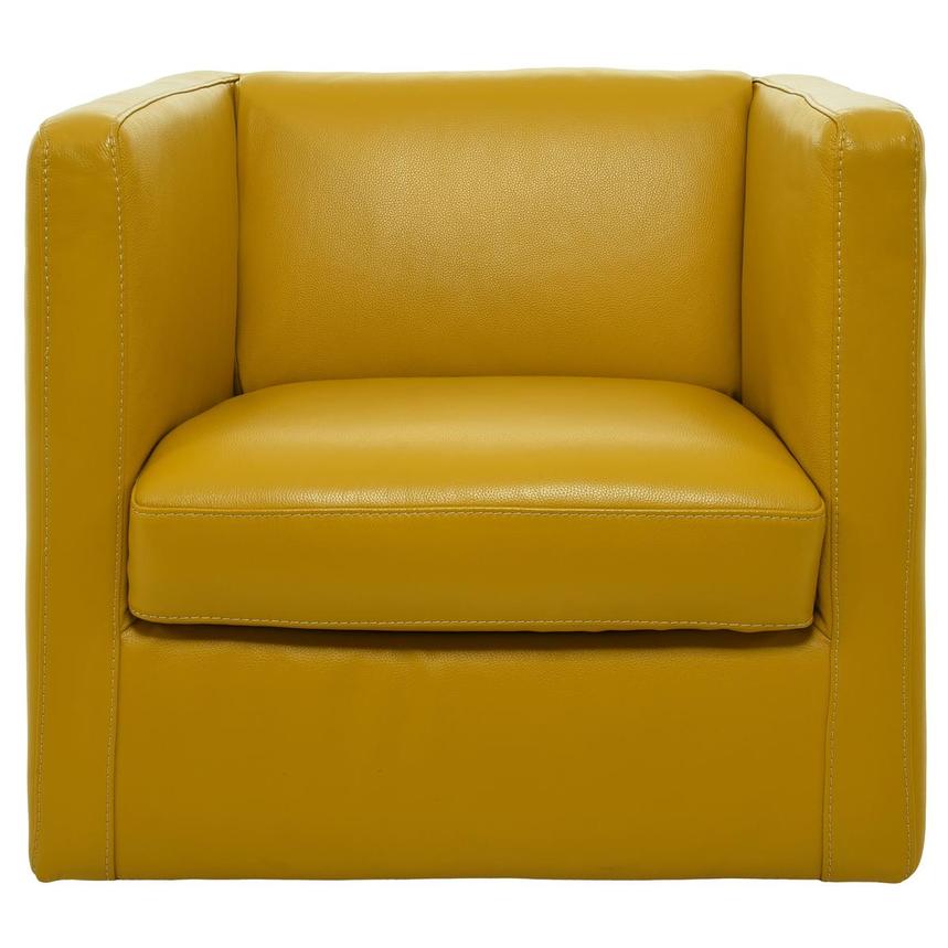 Cute Yellow Accent Chair  alternate image, 5 of 9 images.