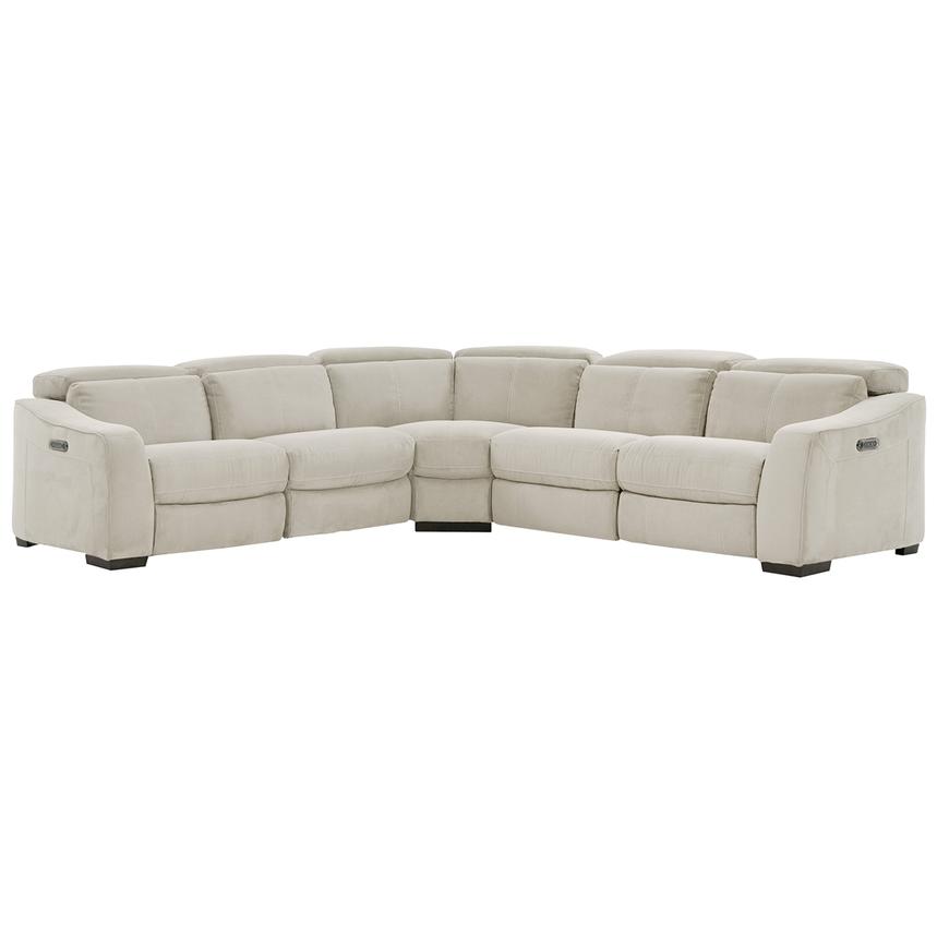 Jameson Cream Power Reclining Sectional with 5PCS/3PWR  main image, 1 of 10 images.