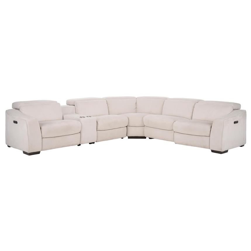 Jameson Cream Power Reclining Sectional with 6PCS/3PWR  main image, 1 of 10 images.