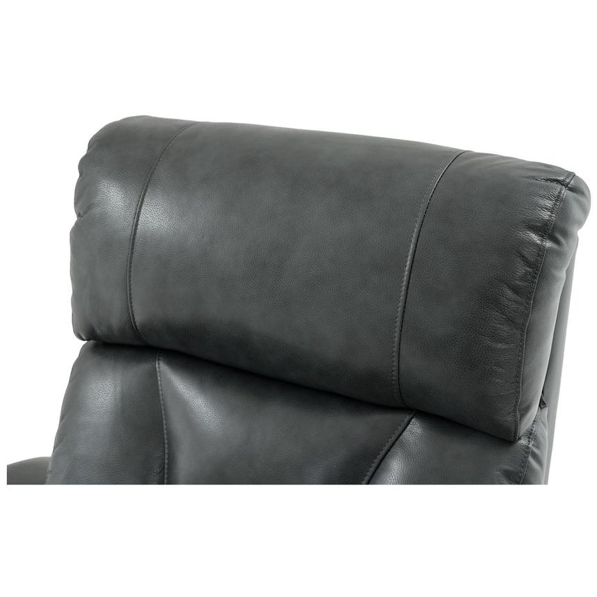 Gio Gray Leather Power Recliner  alternate image, 10 of 14 images.