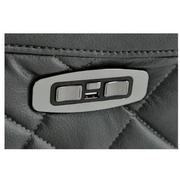 Gio Gray Leather Power Reclining Sofa w/Console  alternate image, 13 of 15 images.