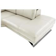 Toronto White Leather Power Reclining Sofa w/Right Chaise  alternate image, 9 of 11 images.