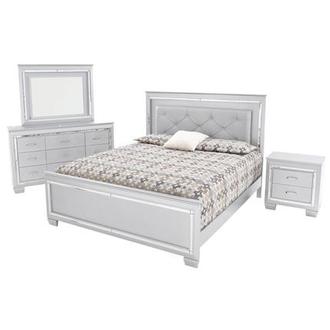 Isabel Gray 4-Piece King Bedroom Set