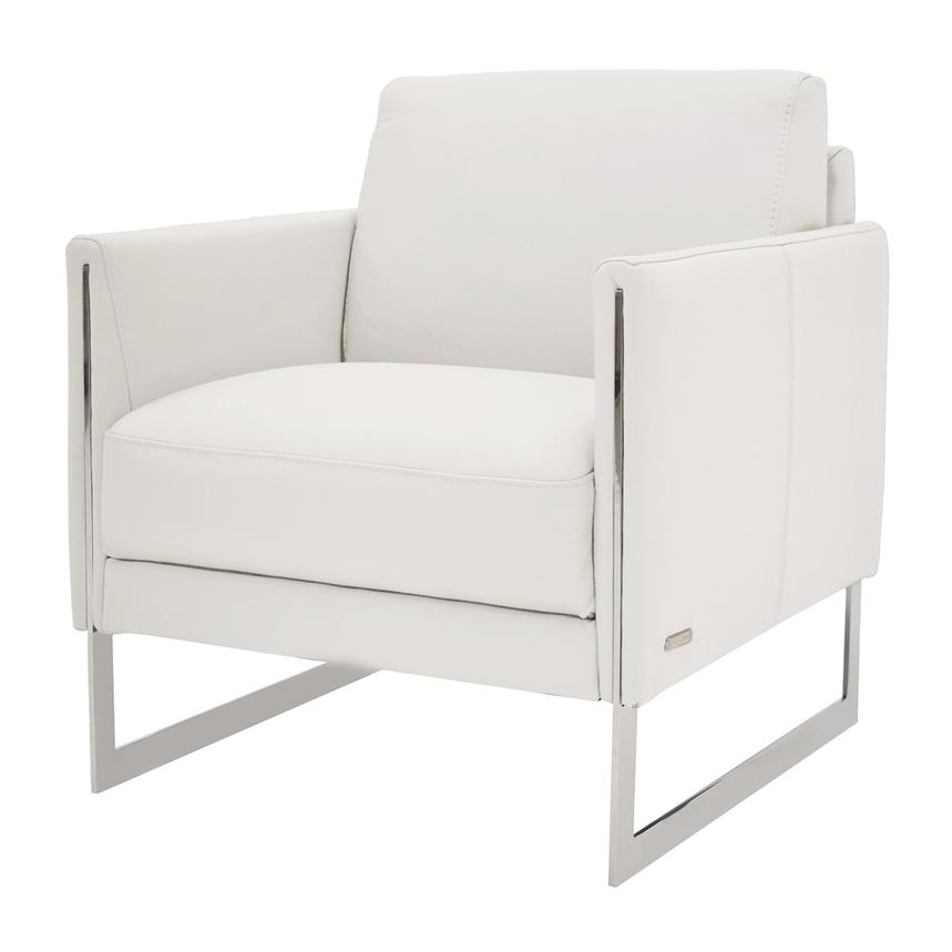 Coco White Accent Chair  main image, 1 of 5 images.