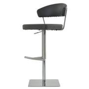 Bold Gray Adjustable Stool  main image, 1 of 8 images.
