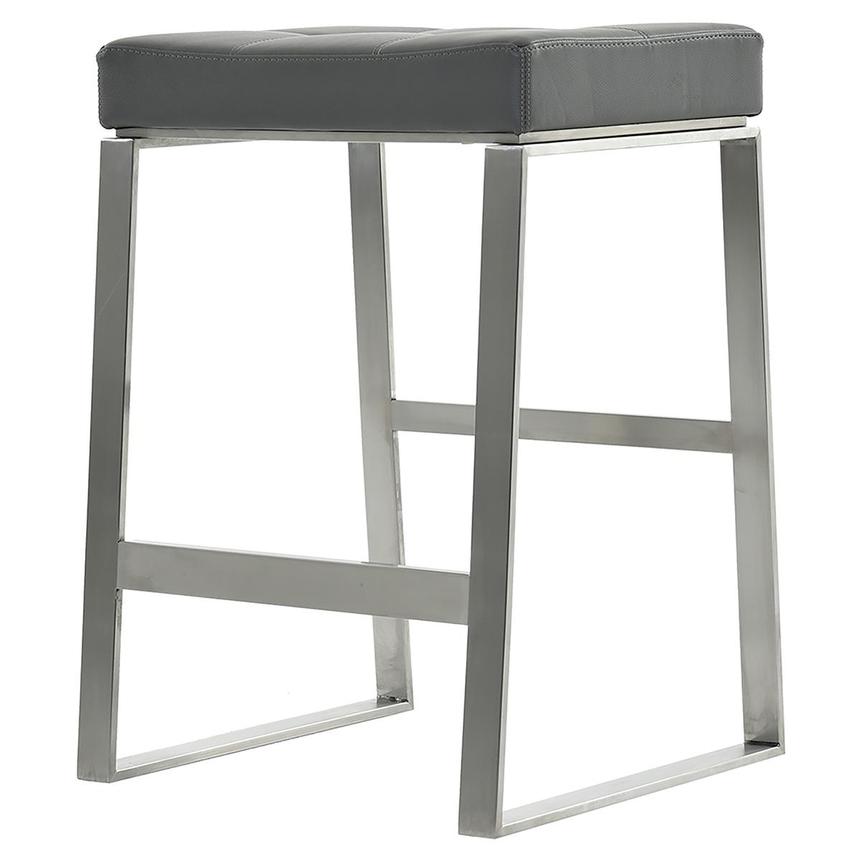 Sabriel Gray Counter Stool main image, 1 of 4 images.