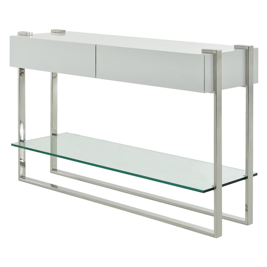 Bogota White Console Table  alternate image, 2 of 7 images.