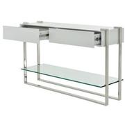 Bogota White Console Table  alternate image, 3 of 7 images.