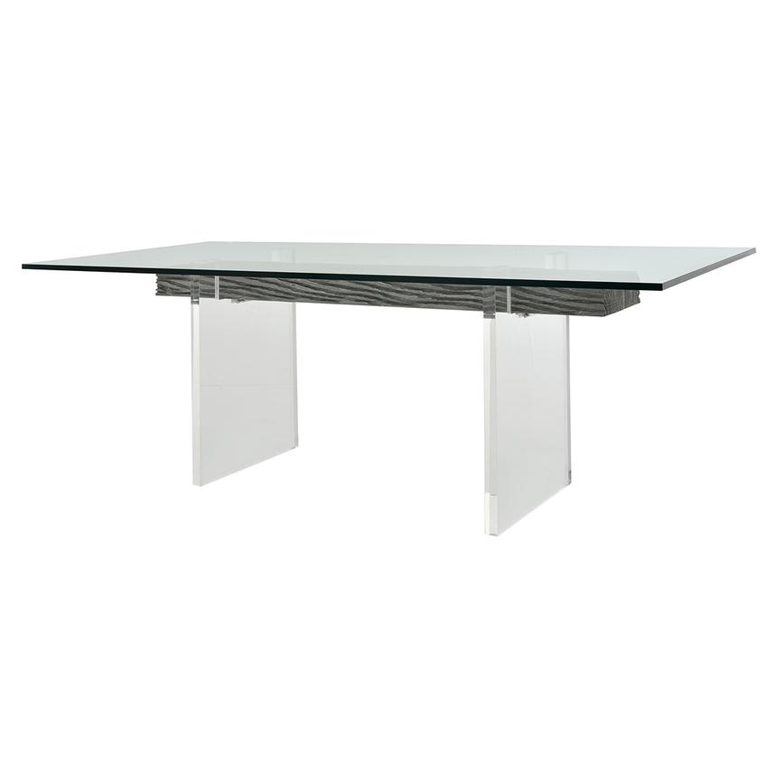 Miami Beach Gray Rectangular Dining Table  alternate image, 2 of 4 images.