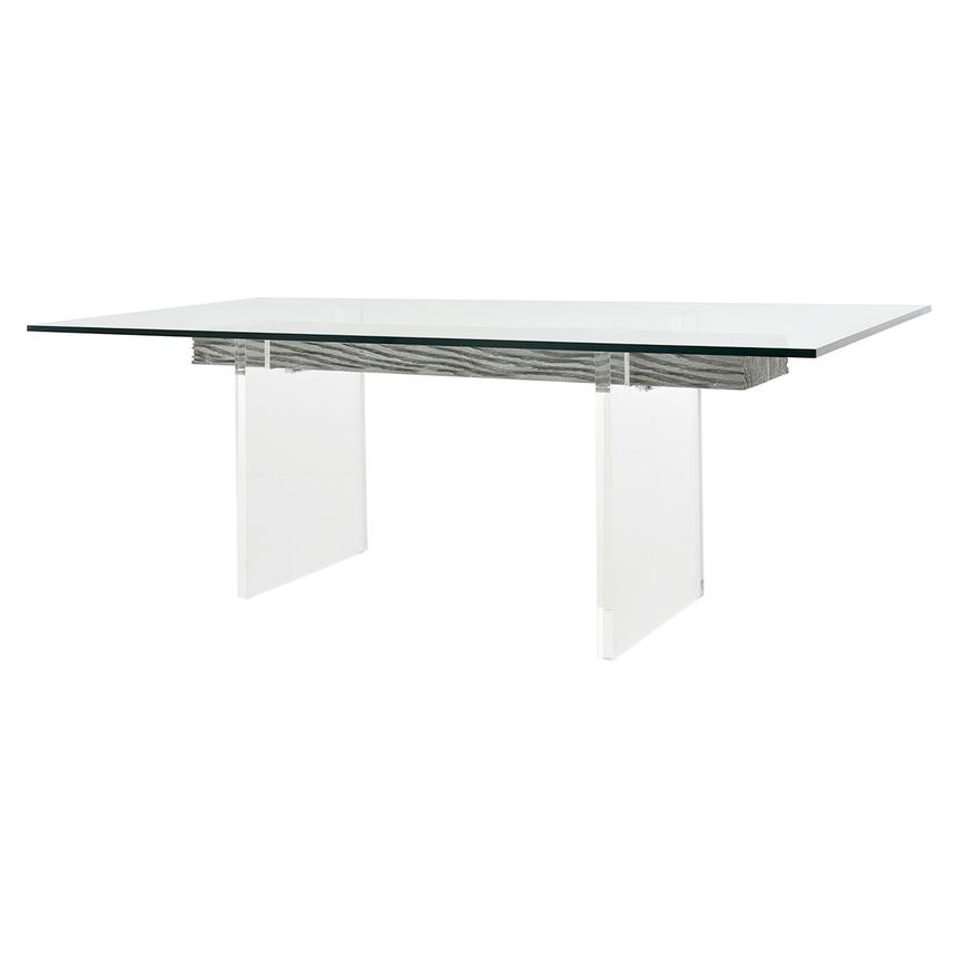Miami Beach Gray Rectangular Dining Table  main image, 1 of 4 images.