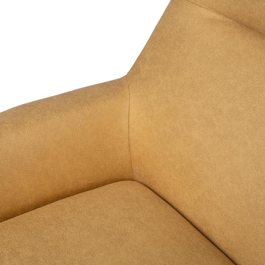 Grigio Yellow Accent Chair  alternate image, 7 of 10 images.