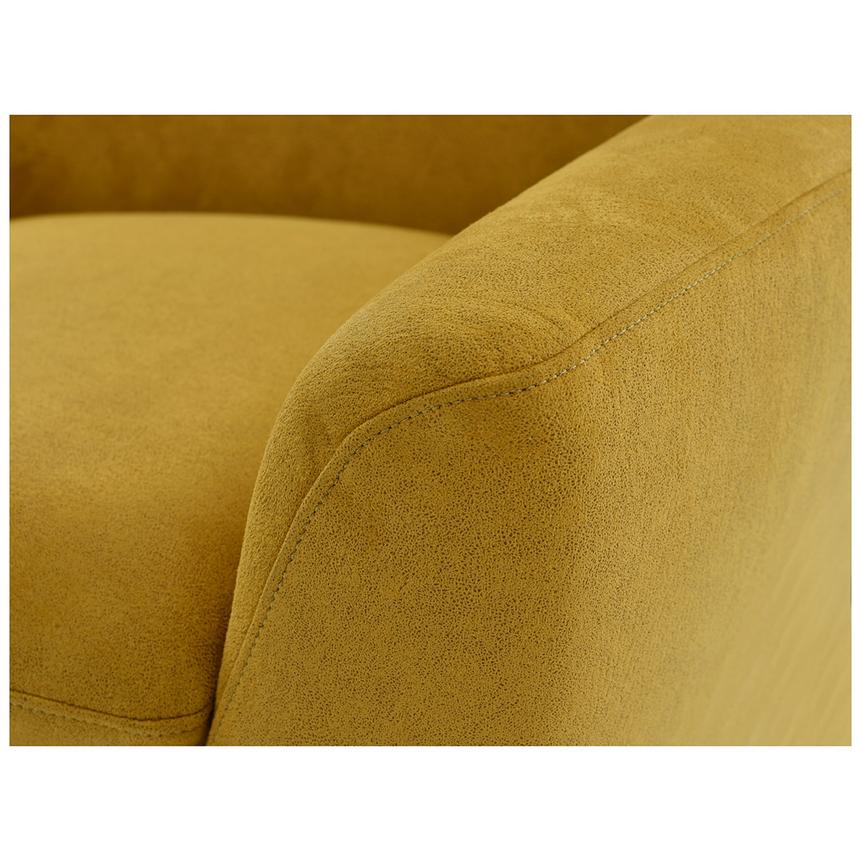 Grigio Yellow Accent Chair  alternate image, 7 of 9 images.