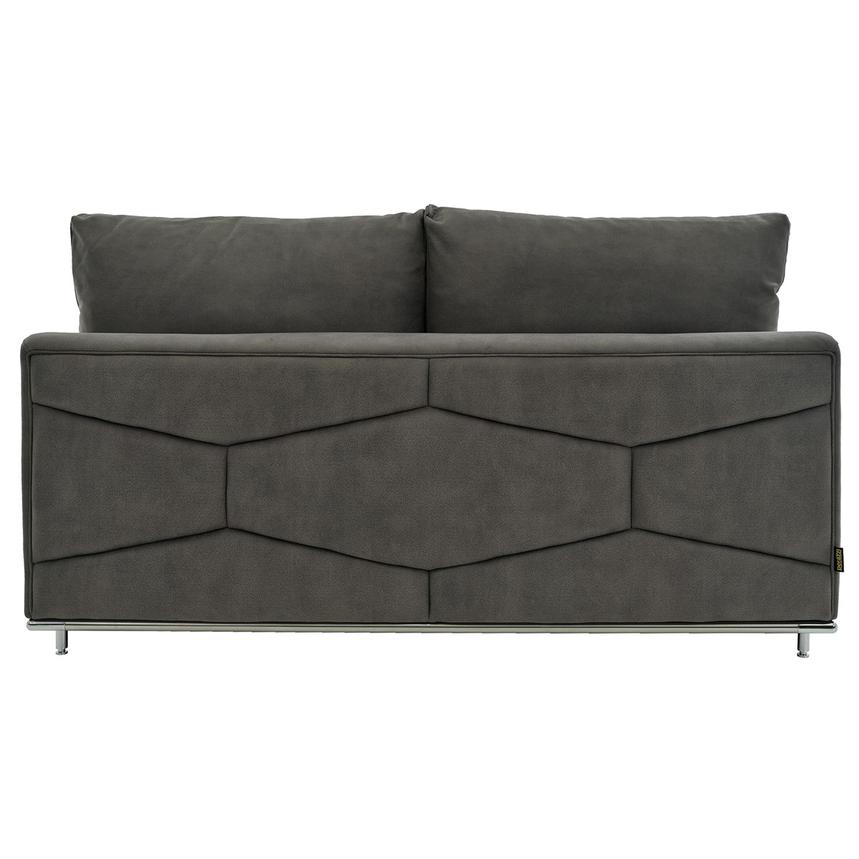 Grigio Gray Armless Loveseat  alternate image, 5 of 7 images.