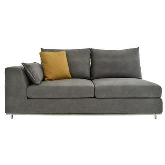 Grigio Gray Left Sofa