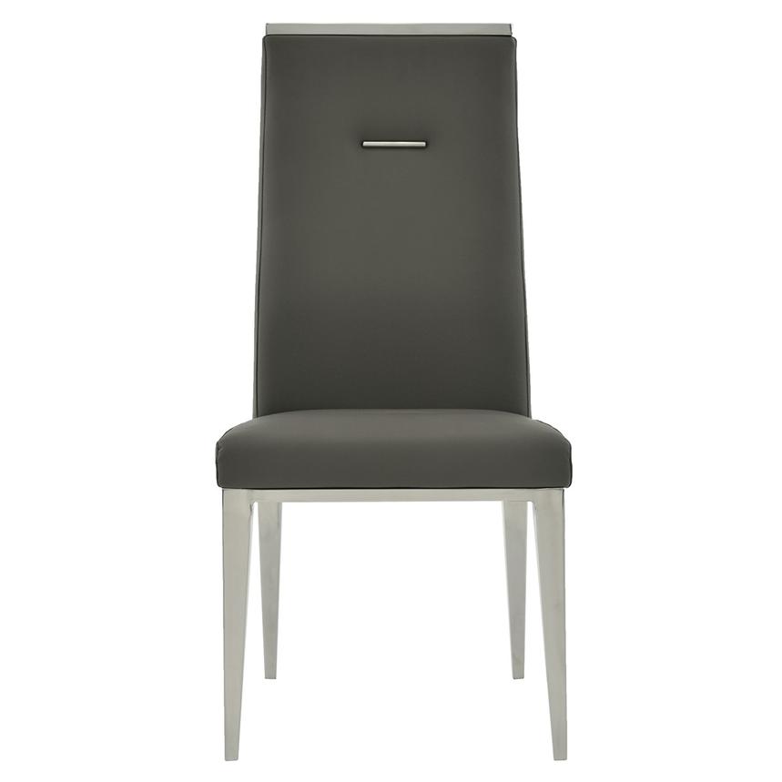 Hyde Dark Gray Side Chair  main image, 1 of 9 images.