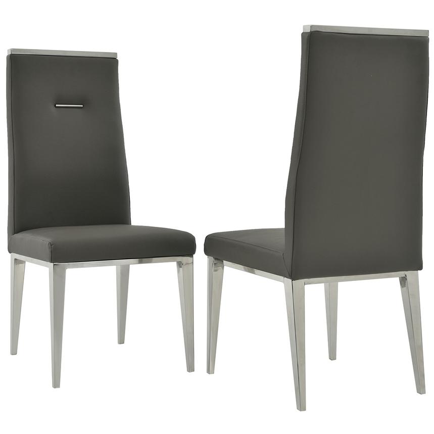 Madox/Hyde I Dark Gray 5-Piece Dining Set  alternate image, 11 of 13 images.