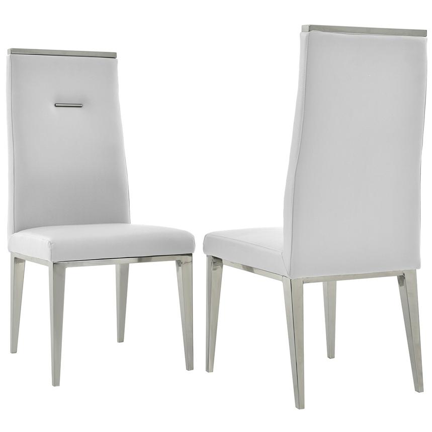 Madox/Hyde I White 5-Piece Dining Set  alternate image, 11 of 13 images.