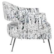 Chelsea Blue Accent Chair  alternate image, 3 of 8 images.