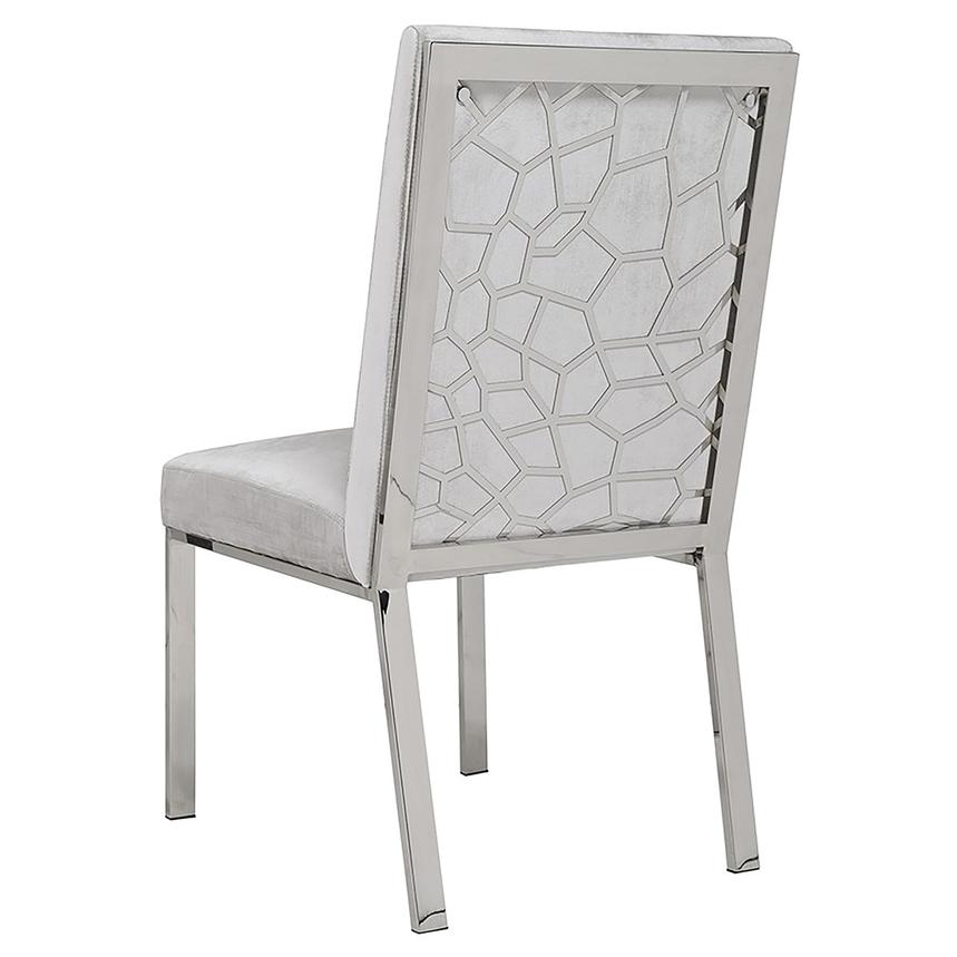Wellington Light Gray Side Chair  main image, 1 of 5 images.