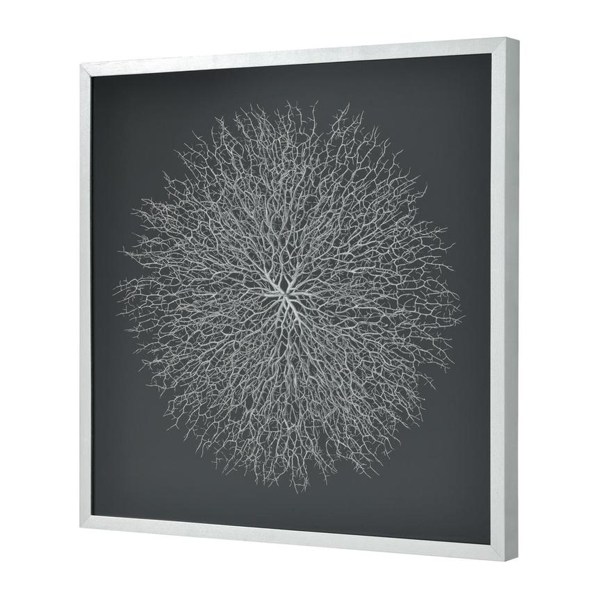 Silver Sea Fan Shadow Box  main image, 1 of 3 images.