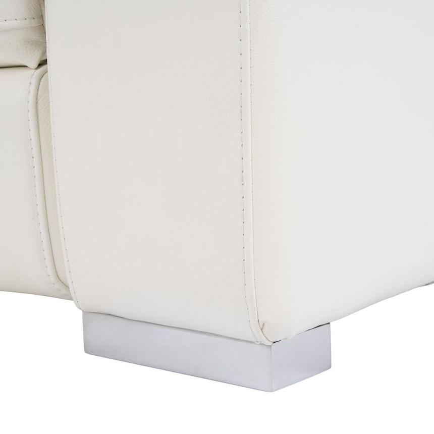 Charlie White Leather Power Reclining Sectional with 6PCS/3PWR alternate image, 11 of 12 images.