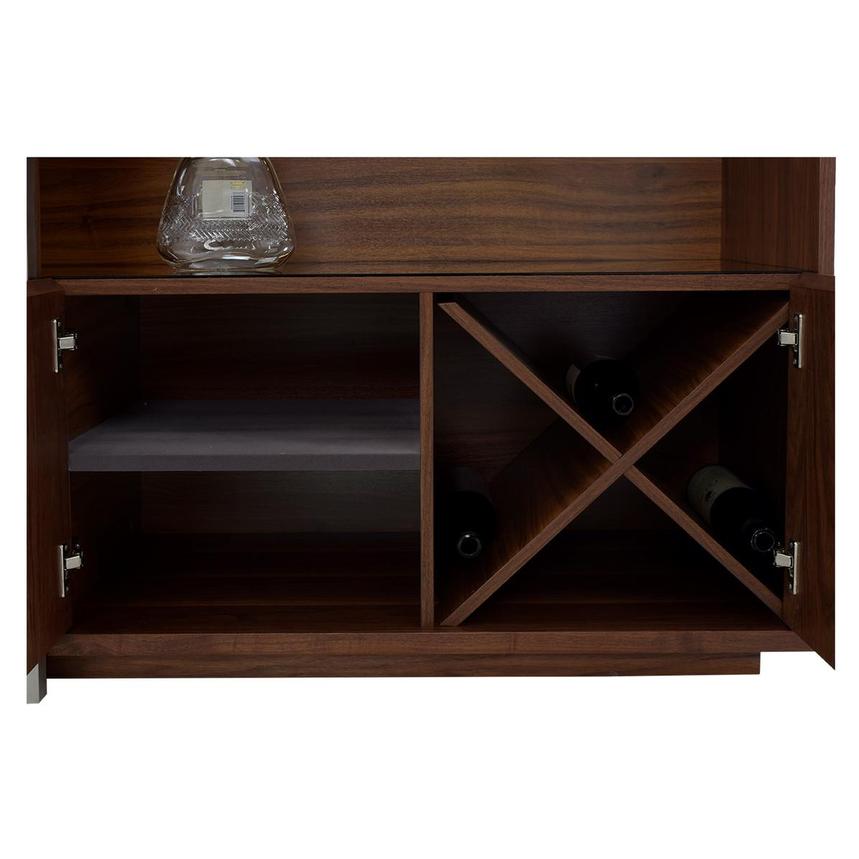 Totem Walnut Bar Cabinet | El Dorado Furniture