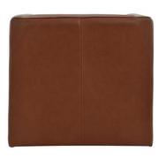 Cute Brown Leather Accent Chair  alternate image, 5 of 10 images.