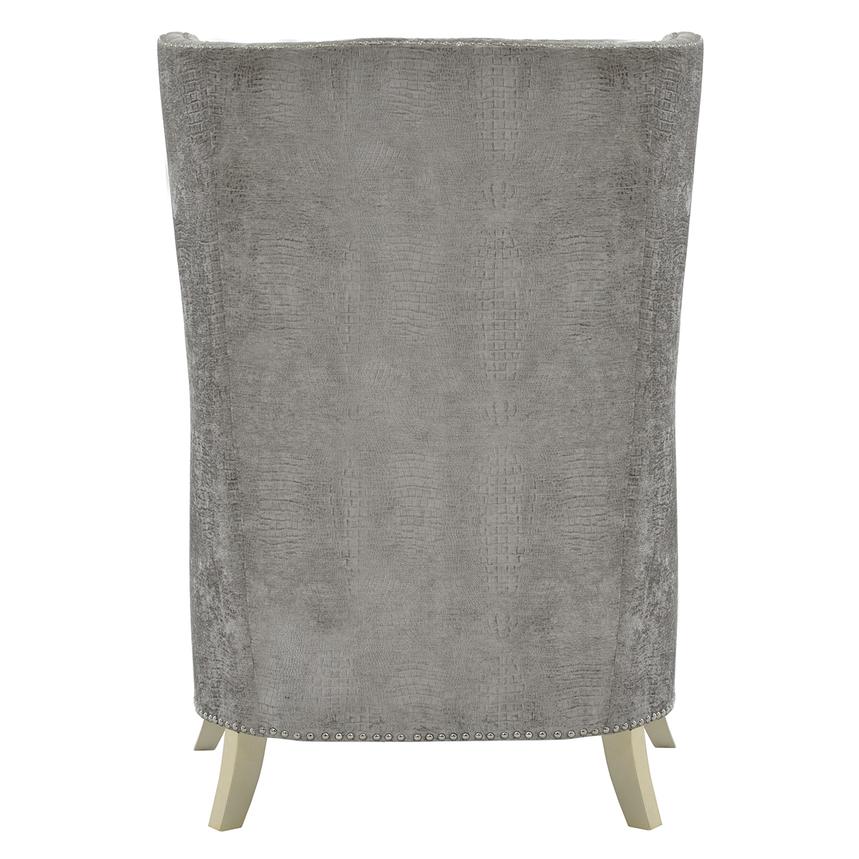 Page Gray Accent Chair  alternate image, 5 of 8 images.