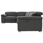 Karly Dark Gray Power Reclining Sectional with 4PCS/2PWR  alternate image, 4 of 9 images.